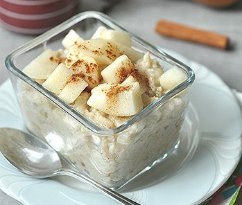 Körtés-fahéjas porridge/zabkása